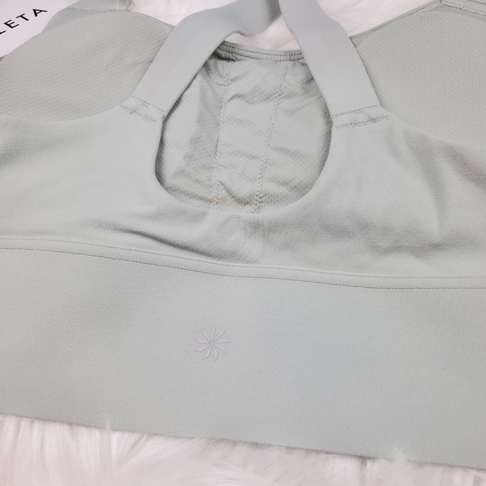 NWT Athleta Green Warrior Longline Sports Bra - Picture 5 of 7